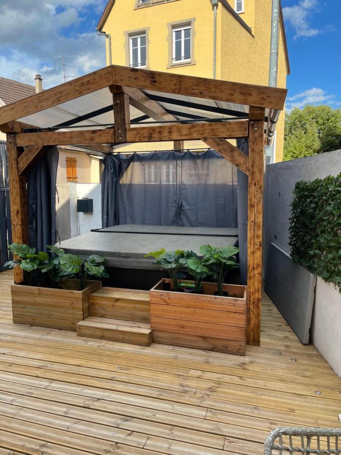 Maison Centre Ville Colmar Jacuzzi Jardin Et Climatisation Ngoại thất bức ảnh